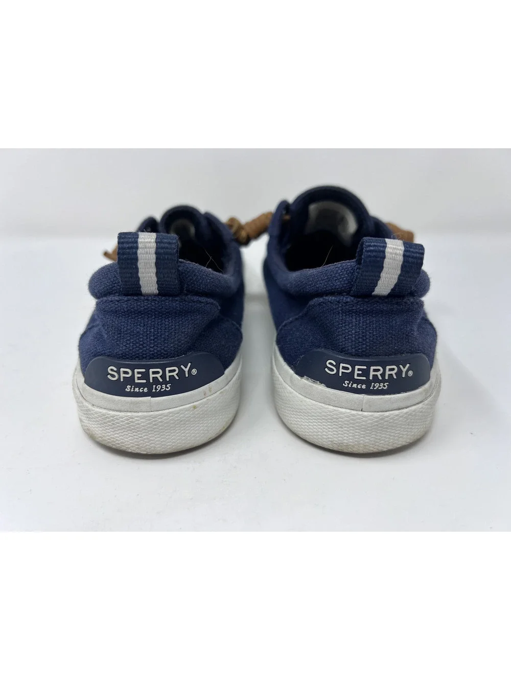 Sperry Pier Wave Women's Navy Slip On Sneakers STS 85104